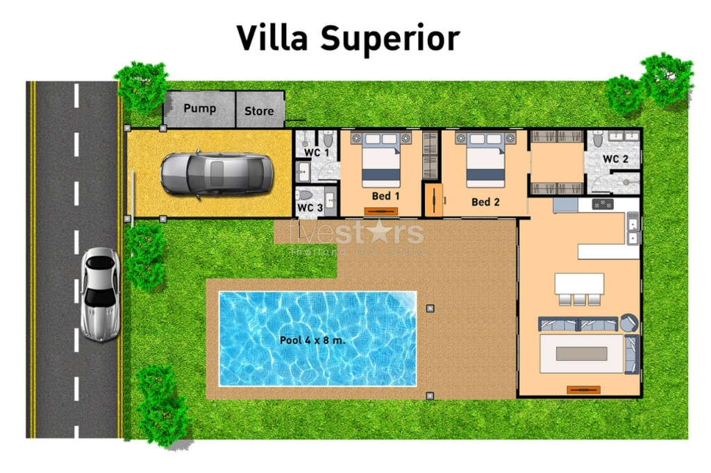Villa tropicale avec piscine, photo 4