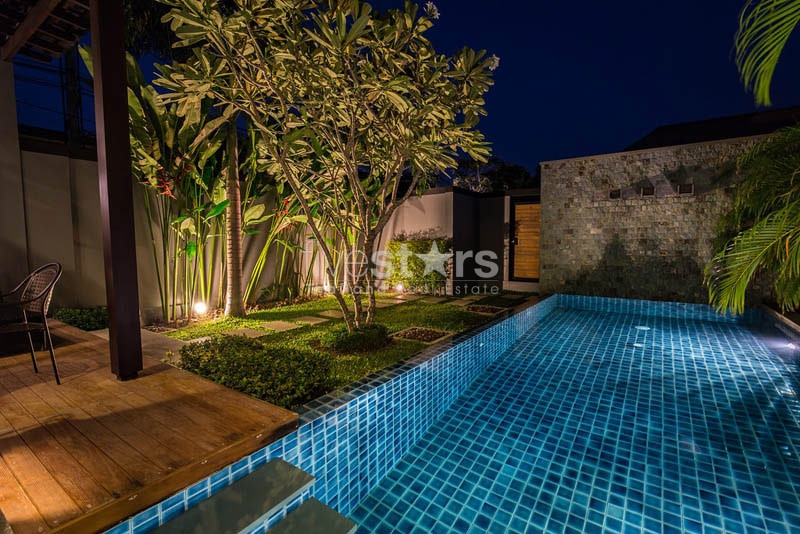 Belle villa moderne proche de la plage de Nai Harn, photo 2