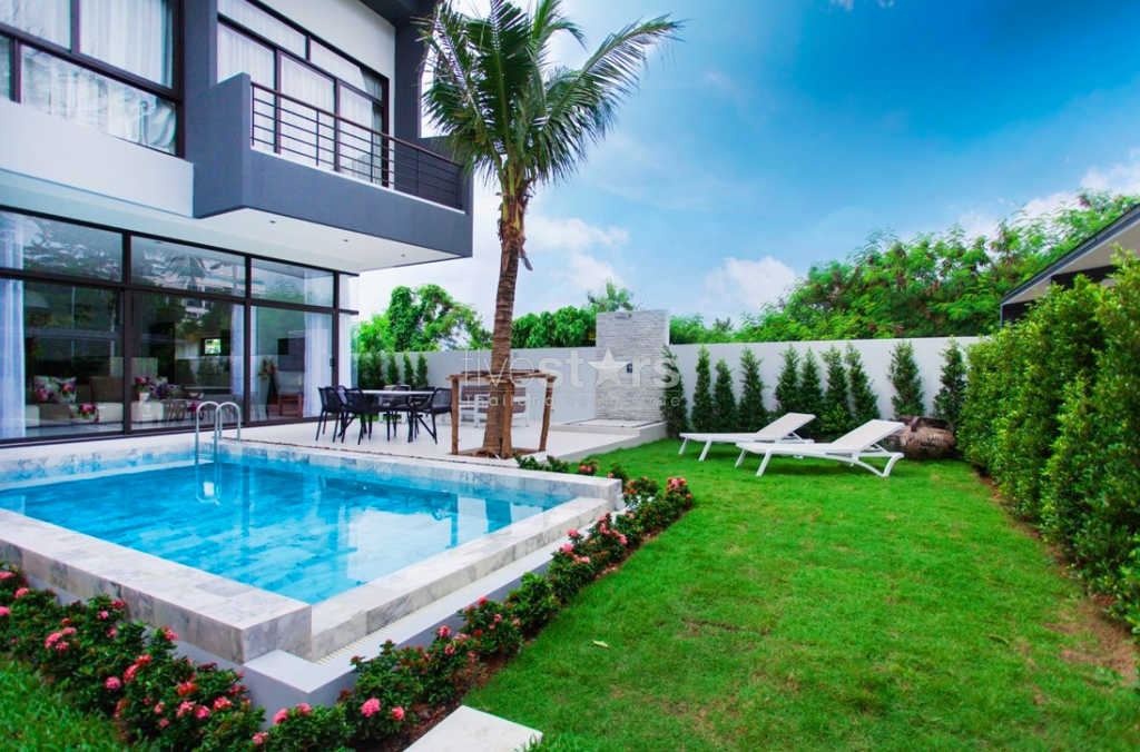 Belle villa 3-chambres à vendre proche de la plage de Nai Harn, photo 7