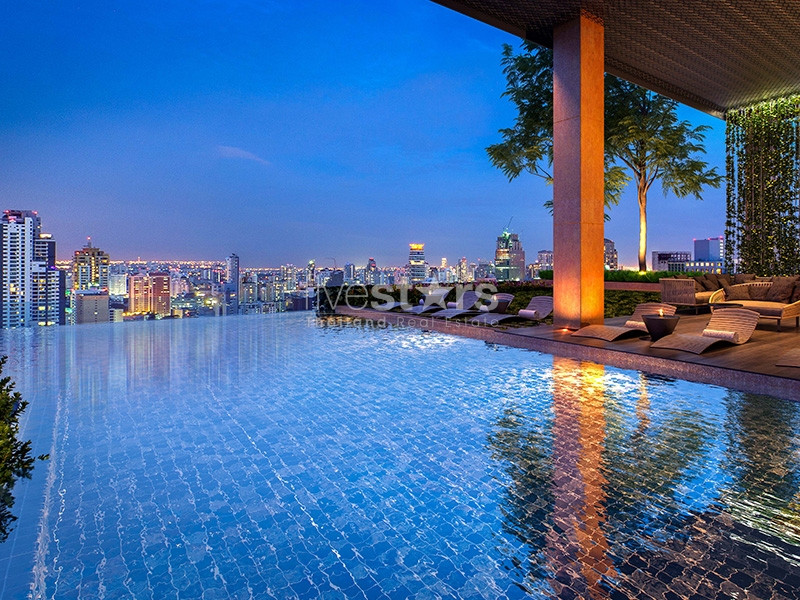 Appartement Penthouse Duplex à vendre, situé au dessus du 40° étage , quartier Asoke., photo 4
