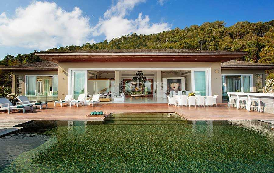 Magnifique propriété avec vue mer située sur les hauteurs de Plai Laem