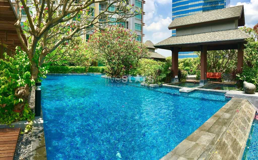 Appartement 1 chambre haut en étage quartier Nana/Petchaburi, photo 9