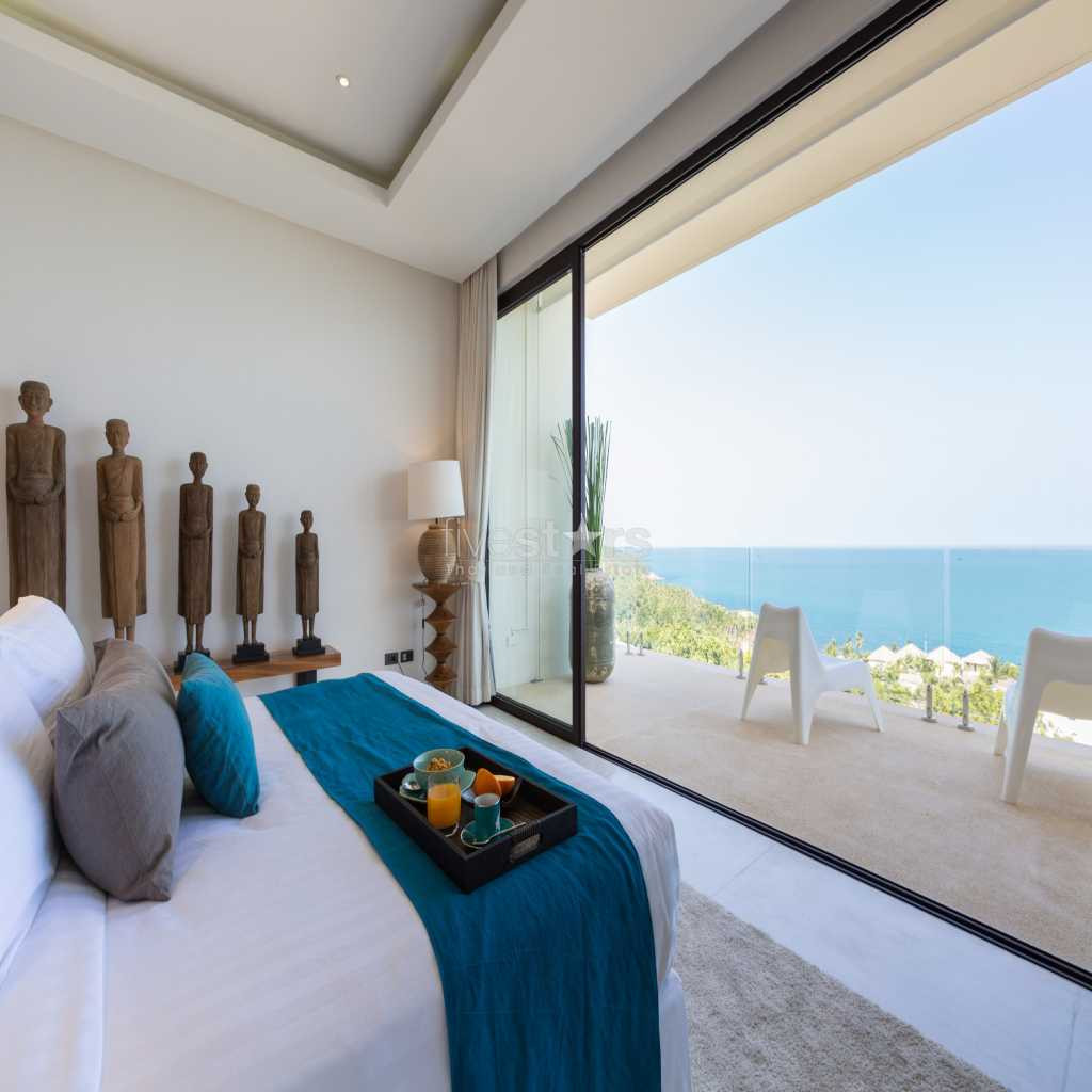 Villa contemporaine avec une vue mer panoramique à Choeng Mon, photo 4