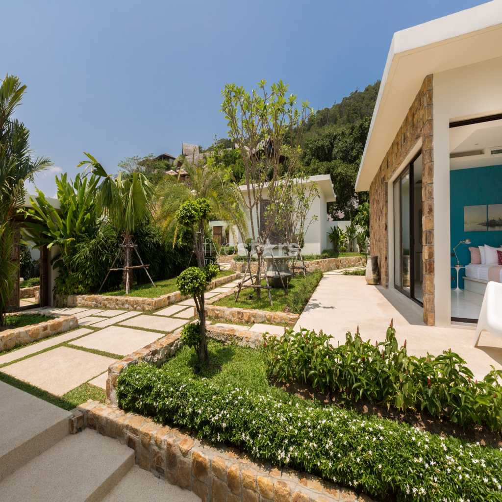 Villa contemporaine avec une vue mer panoramique à Choeng Mon, photo 3