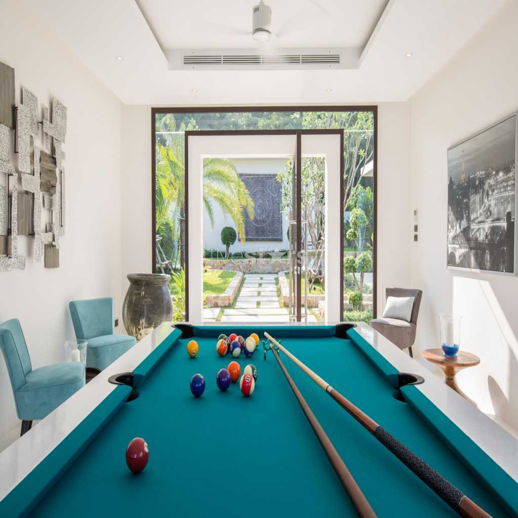 Villa contemporaine avec une vue mer panoramique à Choeng Mon, photo 9