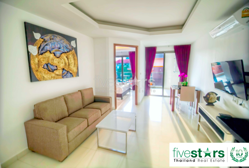 1-bedroom apartment close to the beach in Pratumnak, photo 2