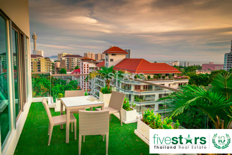 1-bedroom apartment close to the beach in Pratumnak