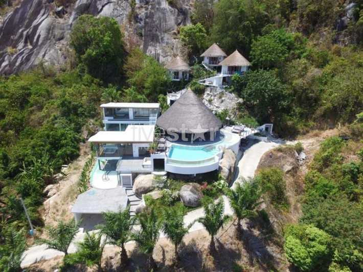 Villa 4-chambres avec une vue mer panoramique à Hua Thanon
