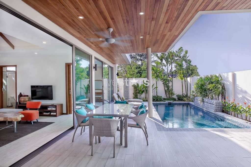 Jolie villa neuve avec piscine privée proche de la plage de Rawai