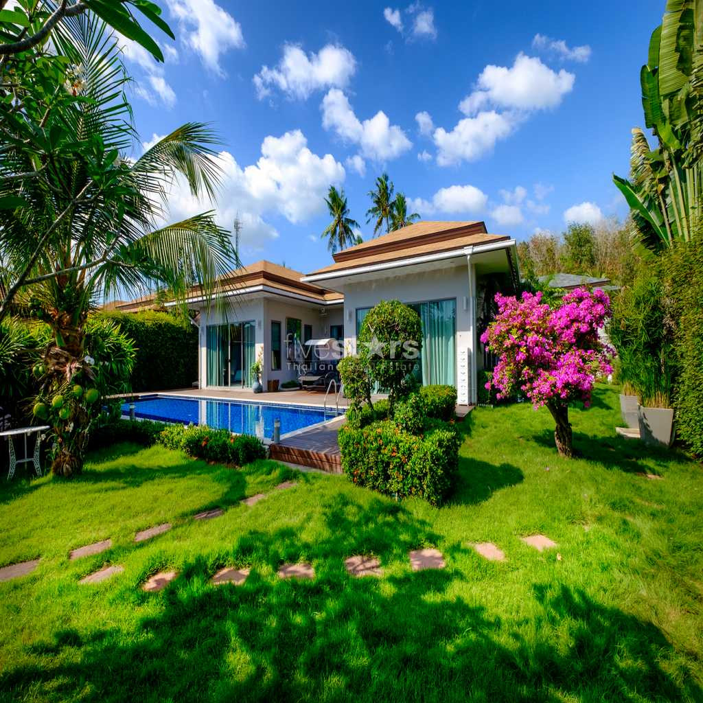 Luxueuse villa 3-chambres proche de la plage de Layan
