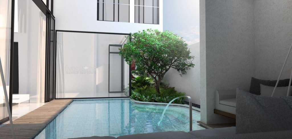 Villa neuve avec piscine privée à distance de marche de la plage, photo 3