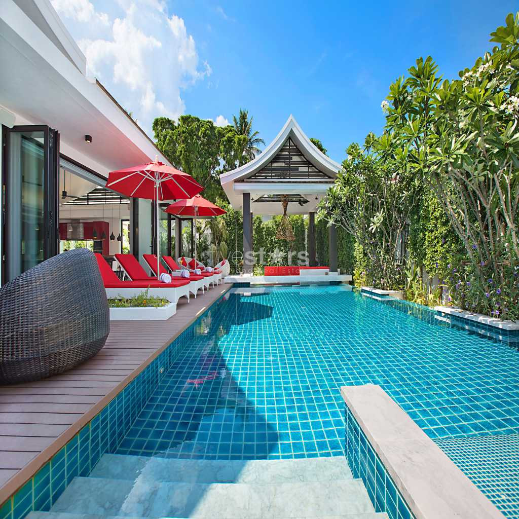 Spacieuse villa en front de mer au sud de Lamai, photo 5