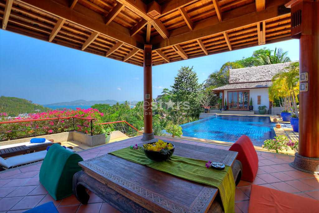 Luxueuse villa avec une magnifique vue mer à Surin, photo 3