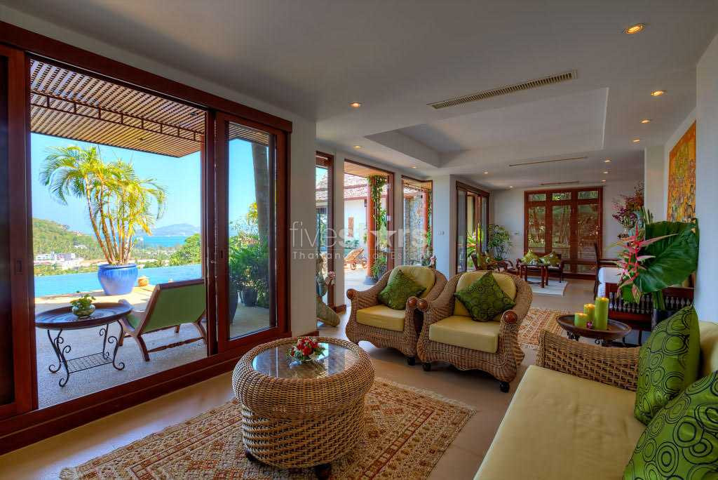 Luxueuse villa avec une magnifique vue mer à Surin, photo 4