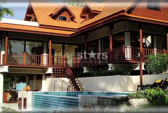 Sea view pool villa in Haad Salad