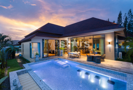 New luxury pool villas development in the north of Hua Hin