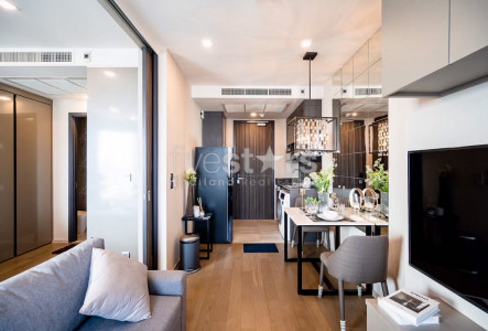 1-bedroom modern condo for rent close to Asoke BTS station 