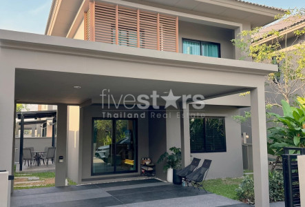 Modern 4 bedroom detached house for rent on Bangna