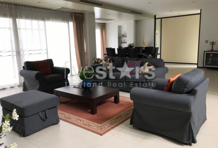 Duplex 4 bedrooms apartment for rent in Bangkok BTS Thonglor Phromphong