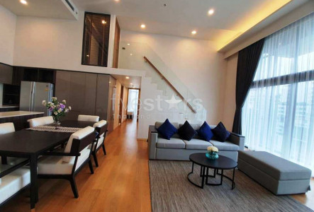 Siamese Exclusive 1 bedroom duplex condo for rent in Bangkok Sukhumvit BTS Asoke Phromphong