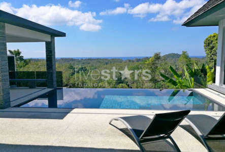 3-bedroom modern sea-view villa for sale in Phuket 