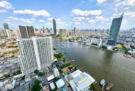 2-bedroom spacious condo for sale on the Chao Phraya riverside