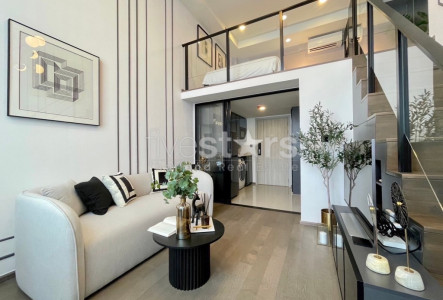 1-bedroom duplex condo for rent on Samyan to Hua Lamphong 
